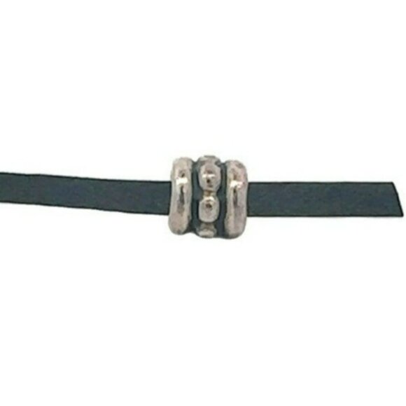 Pandora Jewelry - Authentic Pandora ALE Sterling Silver Dash & Dots Bead‎ Charm! 87